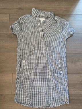 Southern Tide Navy & White Gingham Shirt